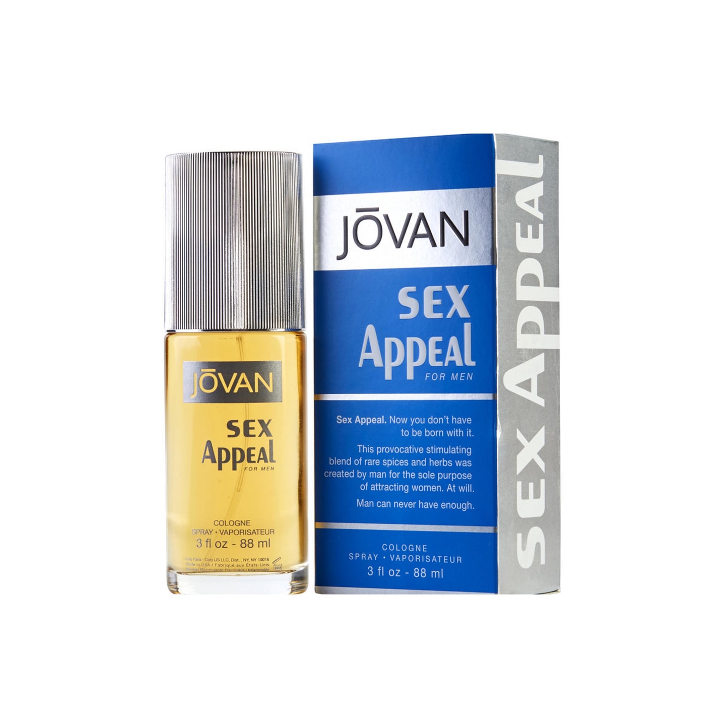 Jovan Sex Appeal for Men Cologne 88ml