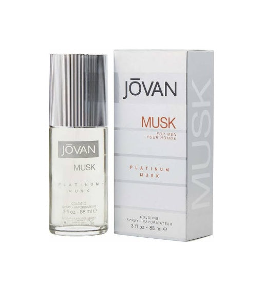 Jovan Platinum Musk for Men Cologne 88ml