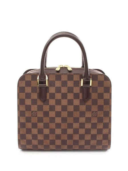 LOUIS VUITTON Damier Ebene Triana Satchel